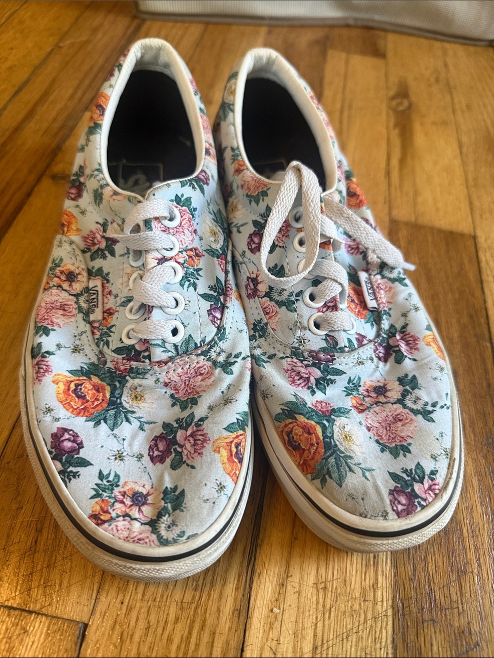 Vans Women’s Floral Canvas Low Sneakers